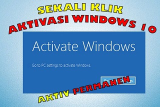 cara aktivasi windows 10 2020